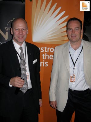 Michel Cloes & Peter Houlahan, the directors of Gastronomy by the Seine